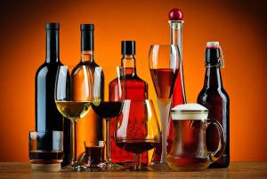 Alkoholische Getränke bei Gicht