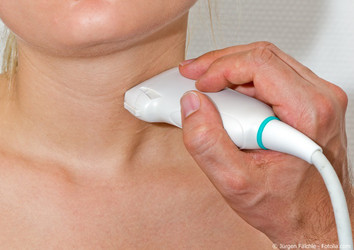 Sonographie Schilddrüse Untersuchung