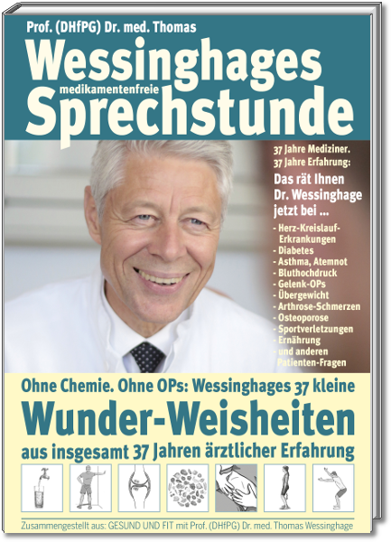 Prof. (DHfPG) Dr. med. Thomas Wessinghages medikamentenfreie Sprechstunde