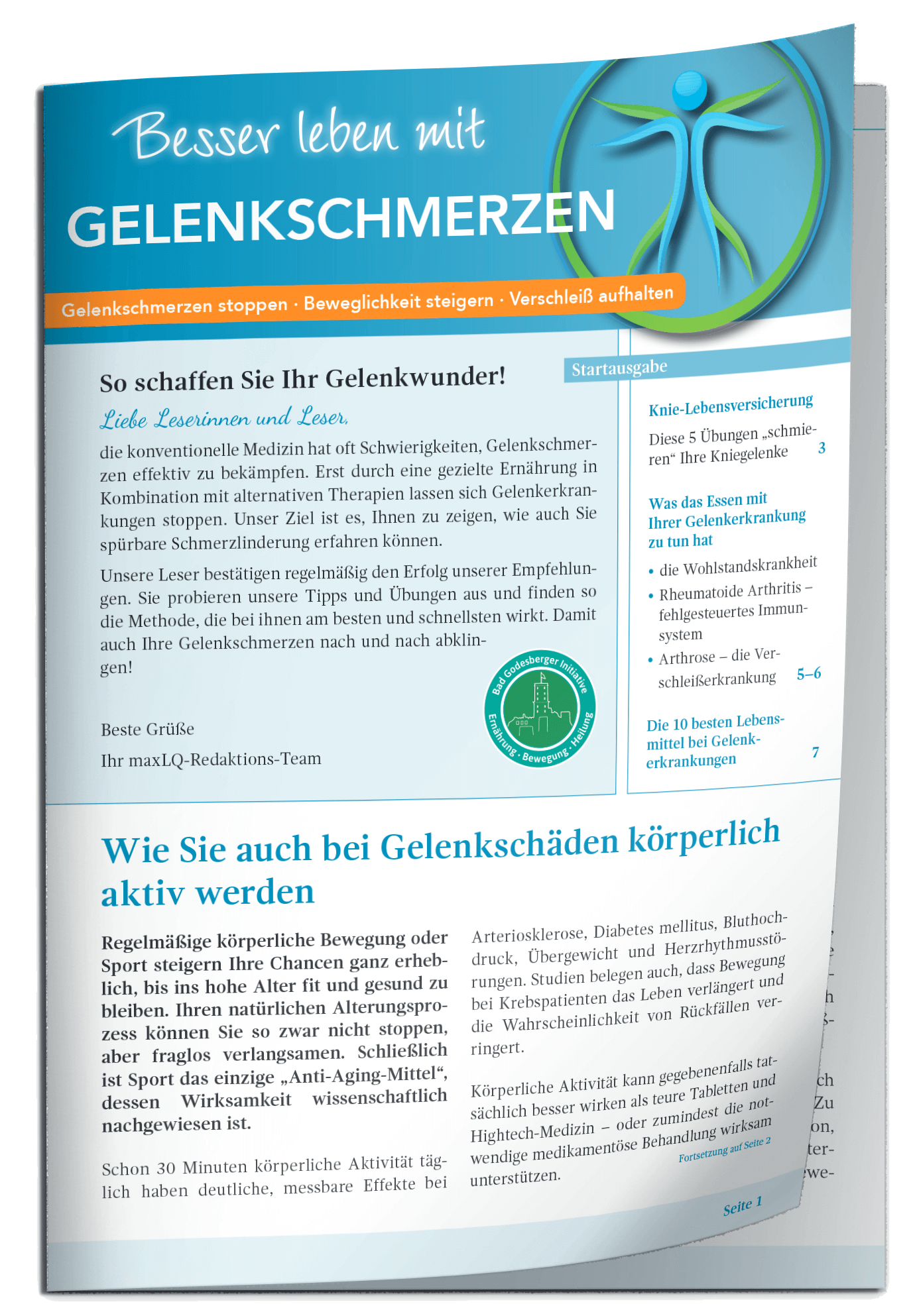Besser Leben mit Gelenkschmerzen