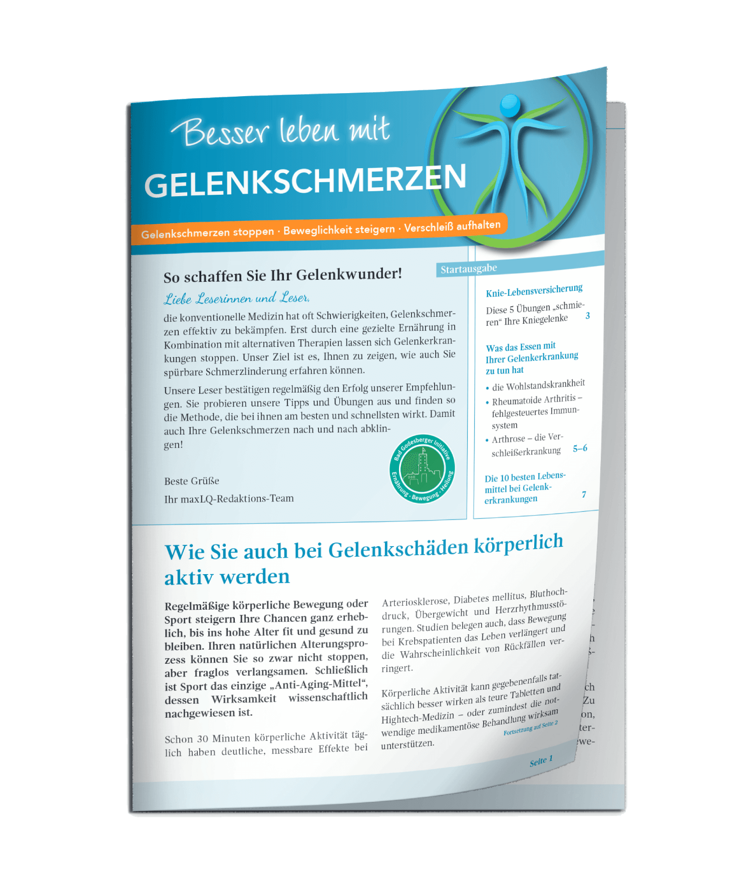 Besser Leben mit Gelenkschmerzen